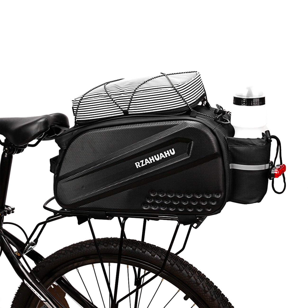 Torba rowerowa Rzahuahu WYA36Y7S na bagażnik 10 l Black (5907769360831)