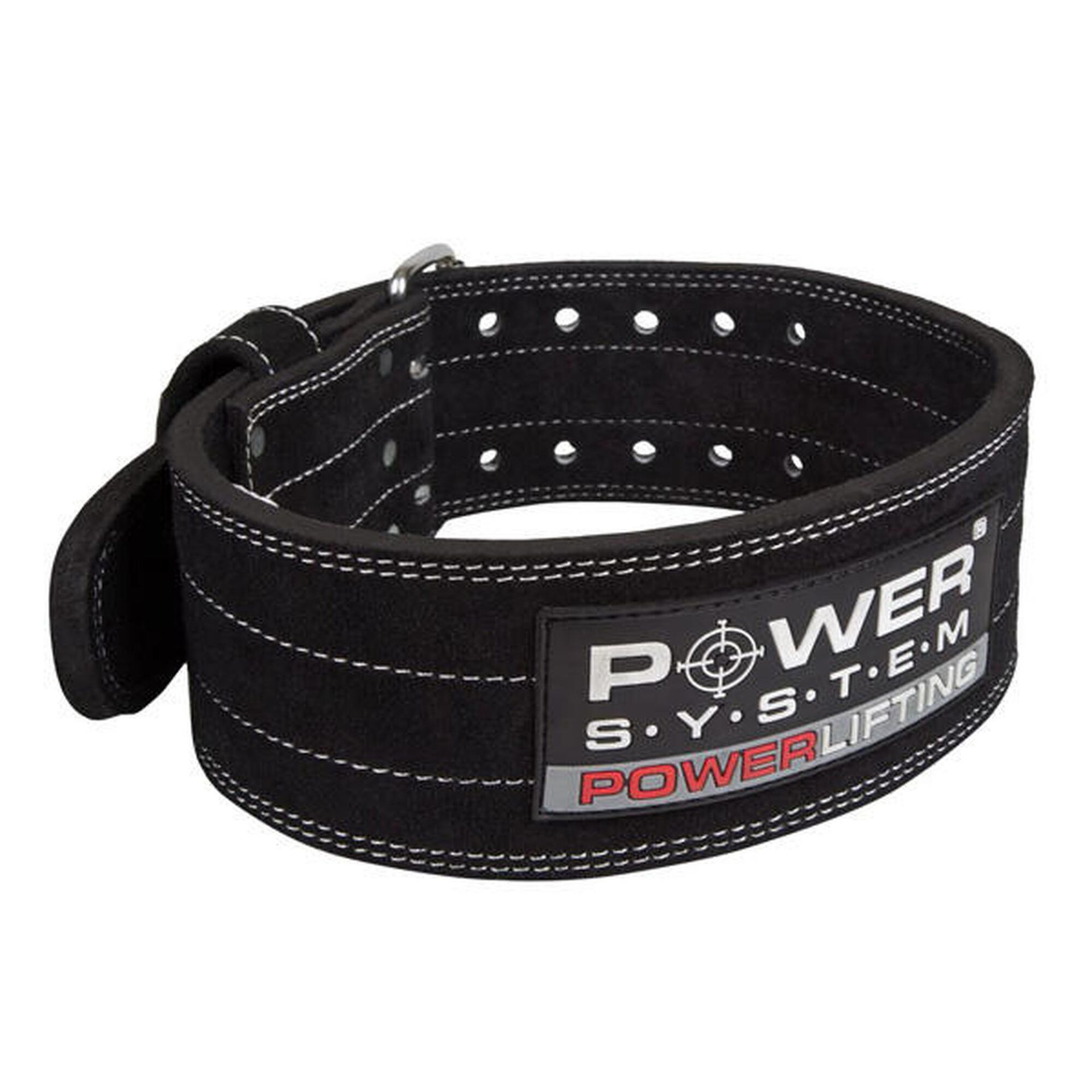POWER SYSTEM Pas Skórzany - Powerlifting