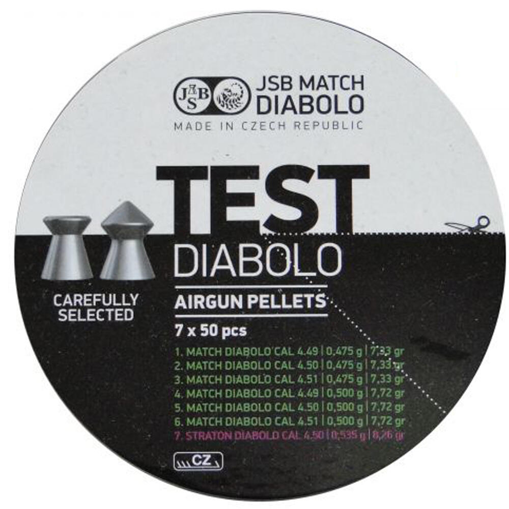 Śrut 4,50 mm JSB Match Diabolo Test Light Weight 350 szt