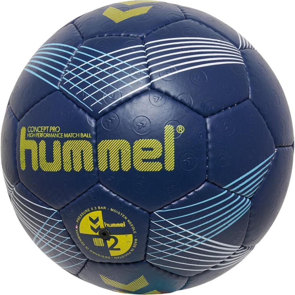 Piłka do piłki ręcznej Hummel Concept Pro HB marine/yellow rozmiar 3