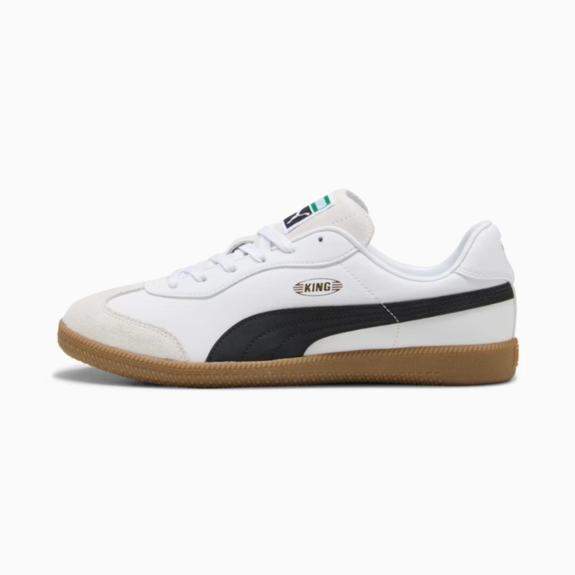 PUMA Unisex King 21 It buty piłkarskie, Puma biała guma PUMA czarna, 45 EU