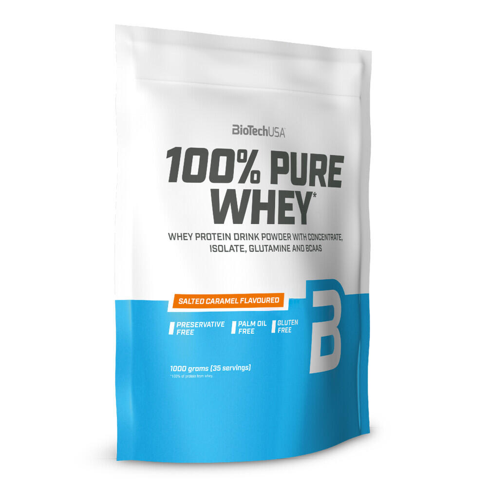 BioTech BioTechUSA 100% Pure Whey Solony Karmel 1000g P35879