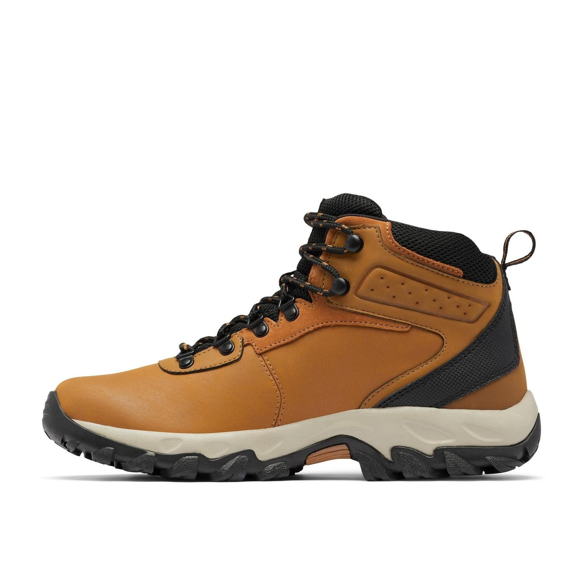 Columbia Newton Ridge Plus 2 męskie buty trekkingowe i trekkingowe ze średnim stanem, Łoś czarny, 43.5 EU