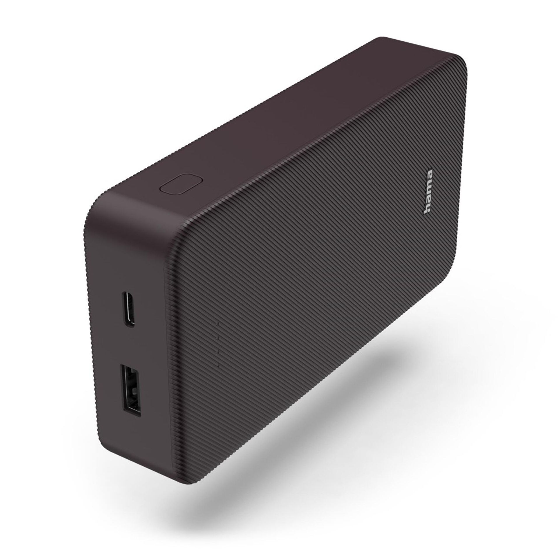 Powerbank HAMA Power Pack Color 20000 mAh Fioletowy