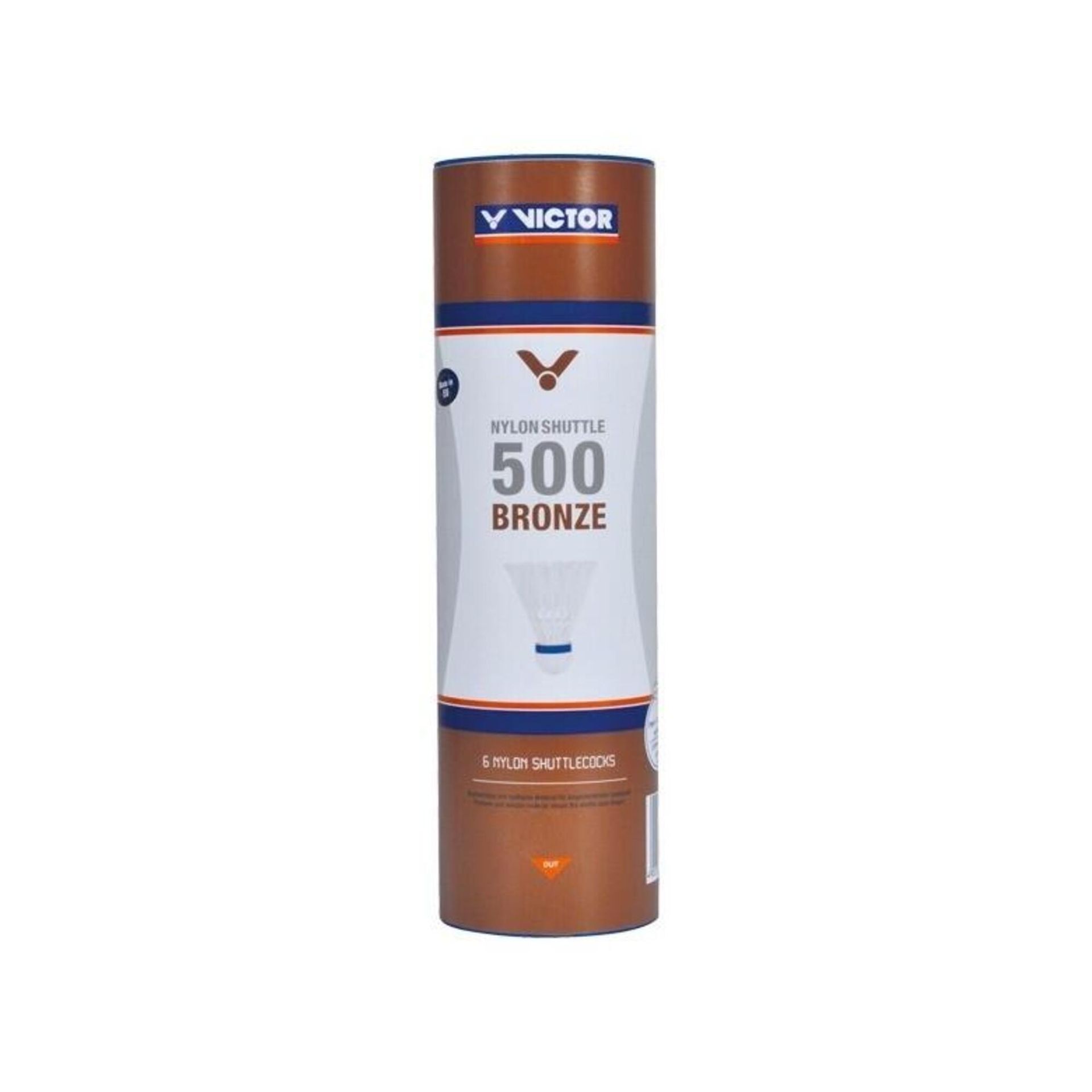 Victor Shuttle 500 lotki nylonowe, jeden rozmiar 005/7/0