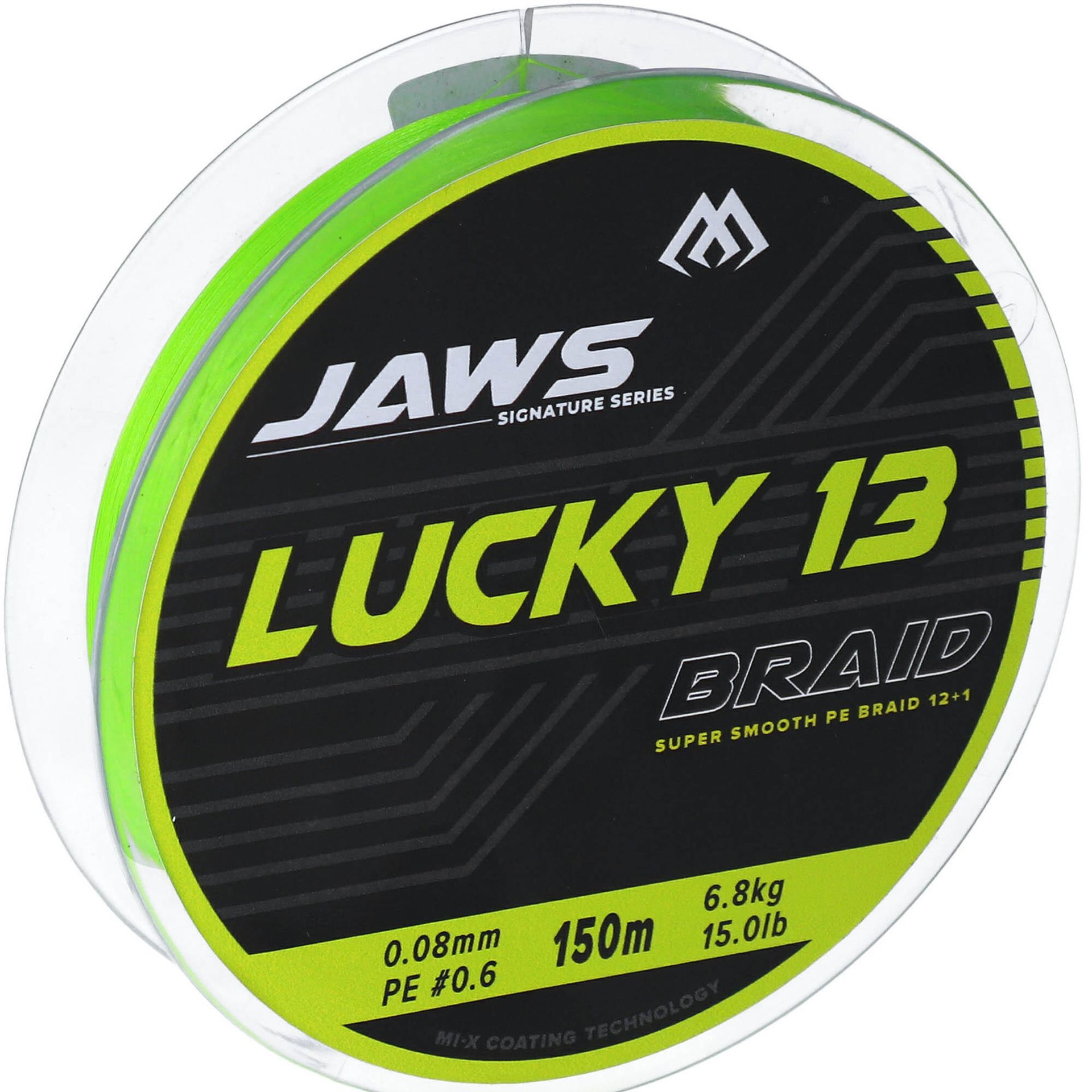 Plecionka MIKADO Jaws Lucky 13 0.10 mm / 150 m Jasnozielony