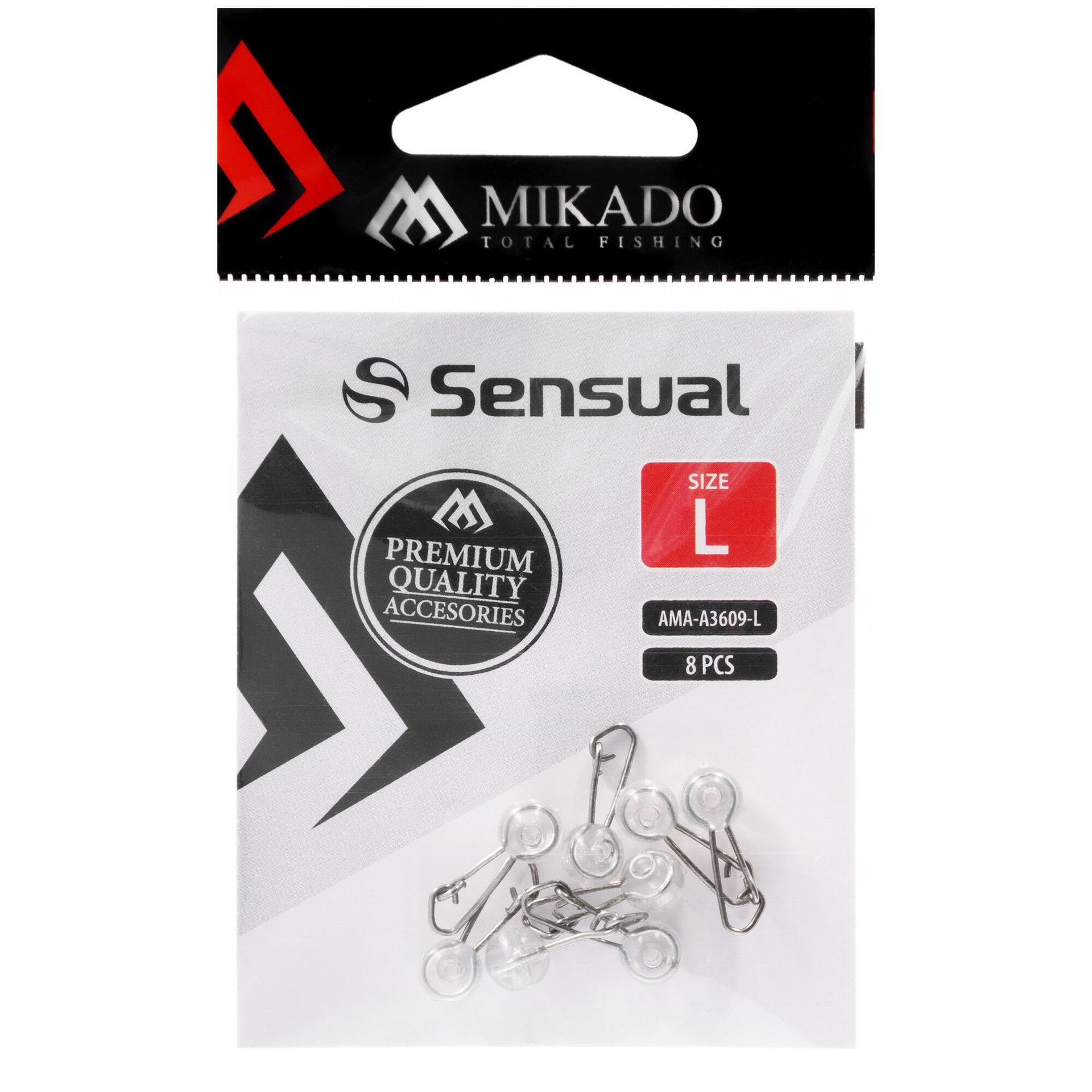 Agrafka z koralikiem Mikado