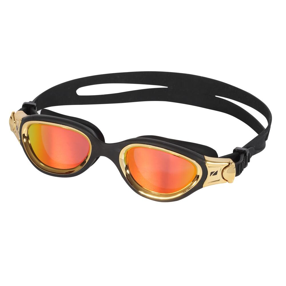 Zone3 Venator-X Goggles, black/metallic gold/polarized revo gold lens 2021 Okulary do pływania SA21GOGVE112/OS
