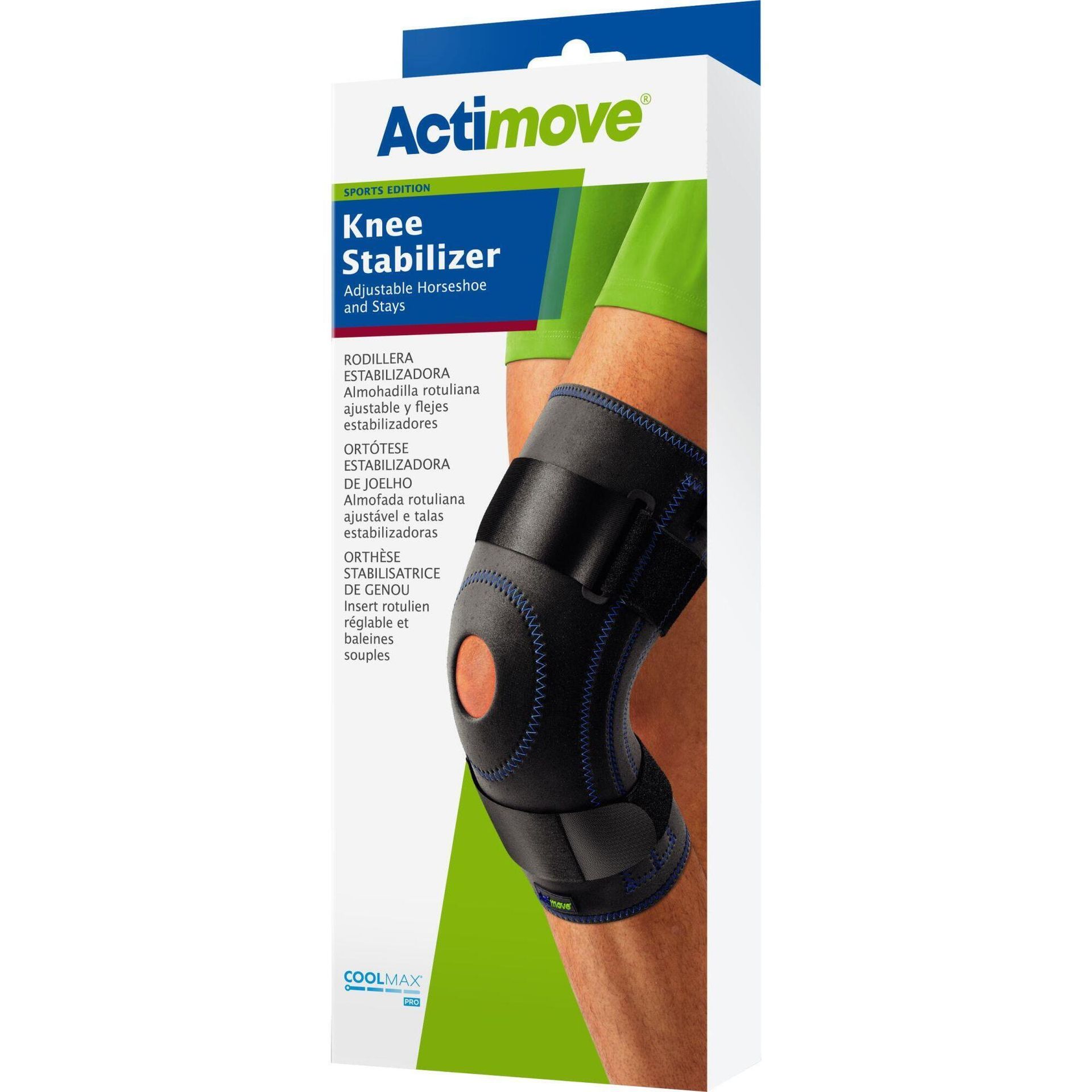 ESSITY Actimove Sports Edition Orteza stawu kolanowego z regulowaną pelotą, rozm. XL