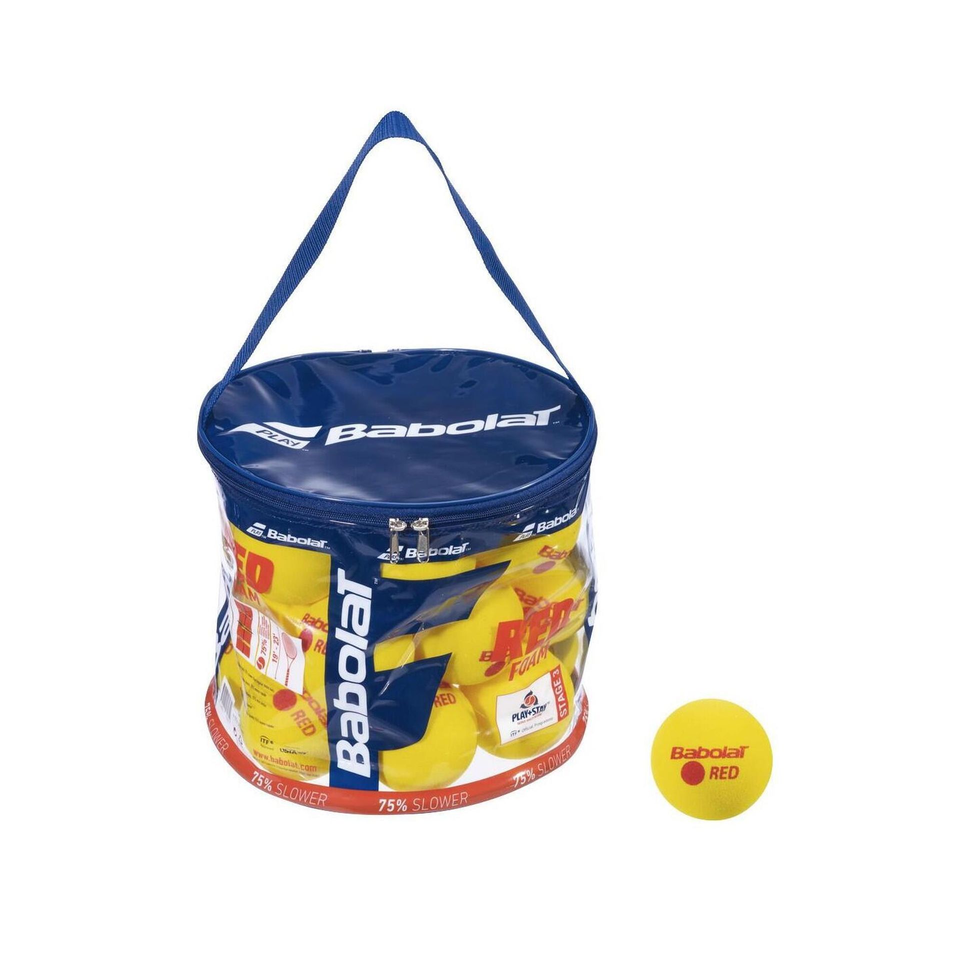 Babolat Piłki ST3 Red Foam (pianka)-24sz (3B24 516004)