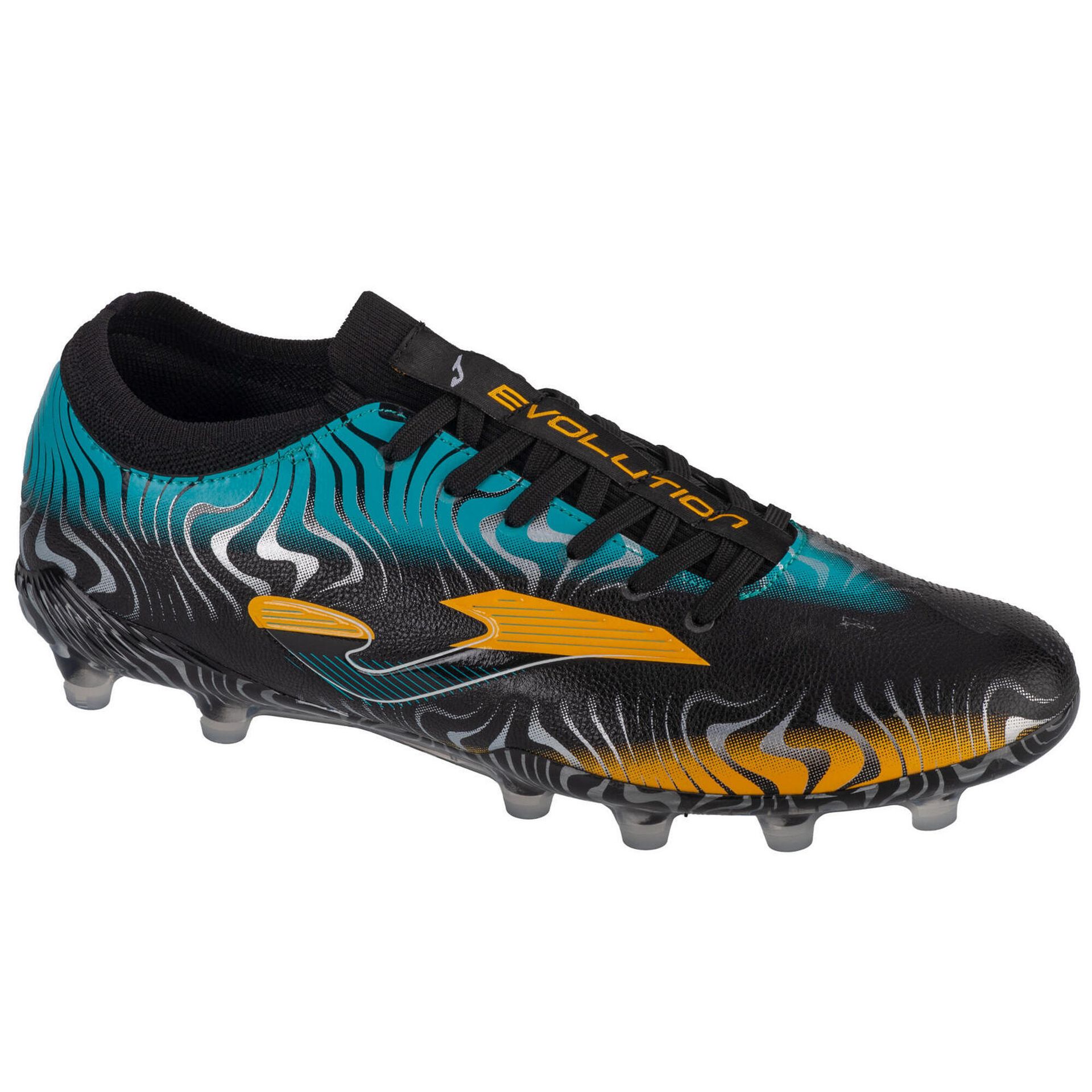 Joma Evolution Cup 2401 FG ECUW2401FG, Męskie, buty piłkarskie - korki, Czarne