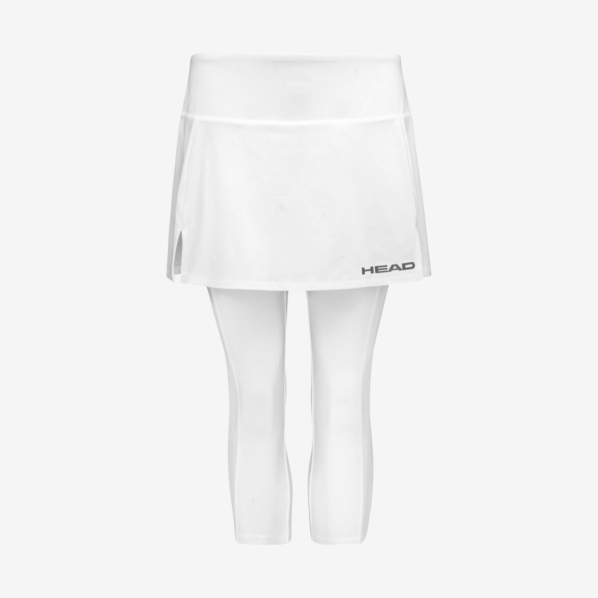 HEAD Head damska koszulka klubowa 3/4 Tights Skirt W, biały, xl