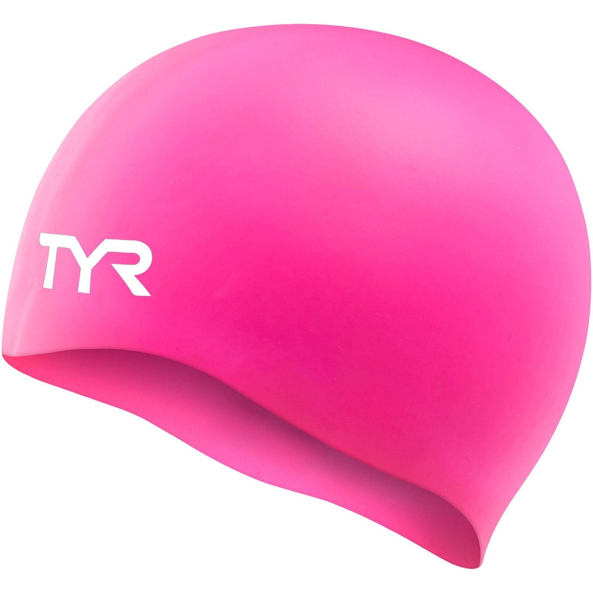 TYR Silicone Czapka No Wrinkle, flou pink 2020 Czepki pływackie