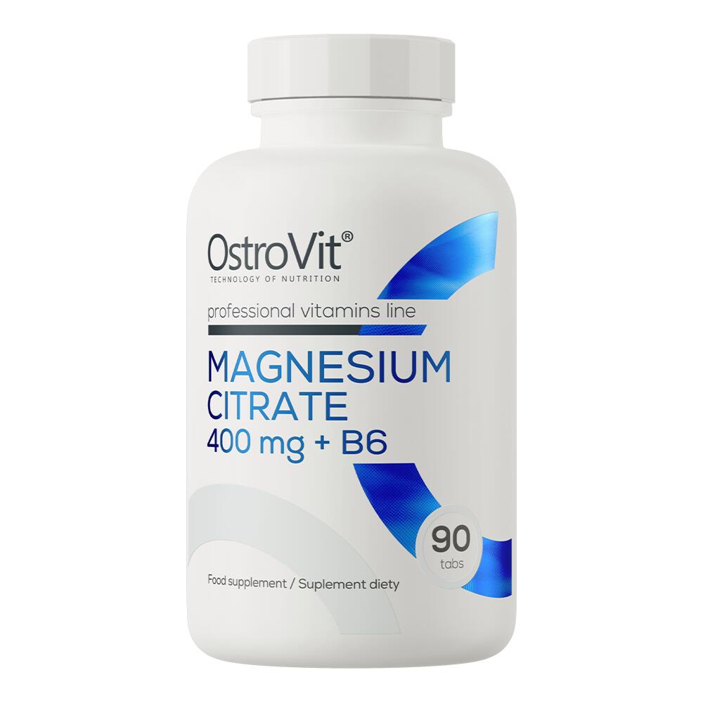 Ostrovit OstroVit Magnesium Citrate 400 mg + B6 90 tabletek 1144285