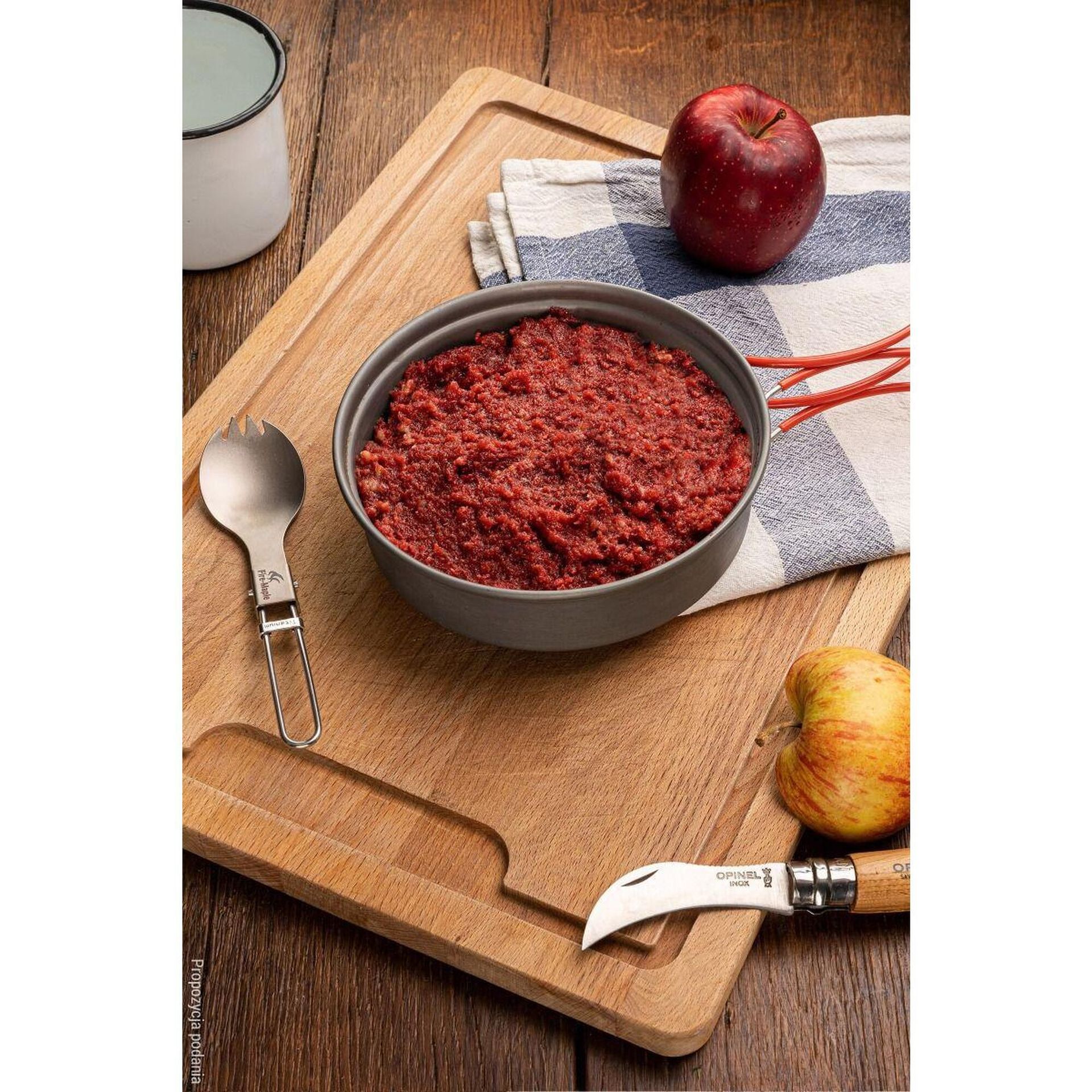 DANIE (569) KRUSZONKA Z JABŁKAMI I MALINAMI 75G
