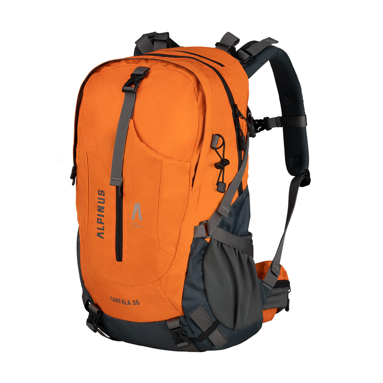 Plecak turystyczny Alpinus Tarfala 20-40 l Pomarańczowy