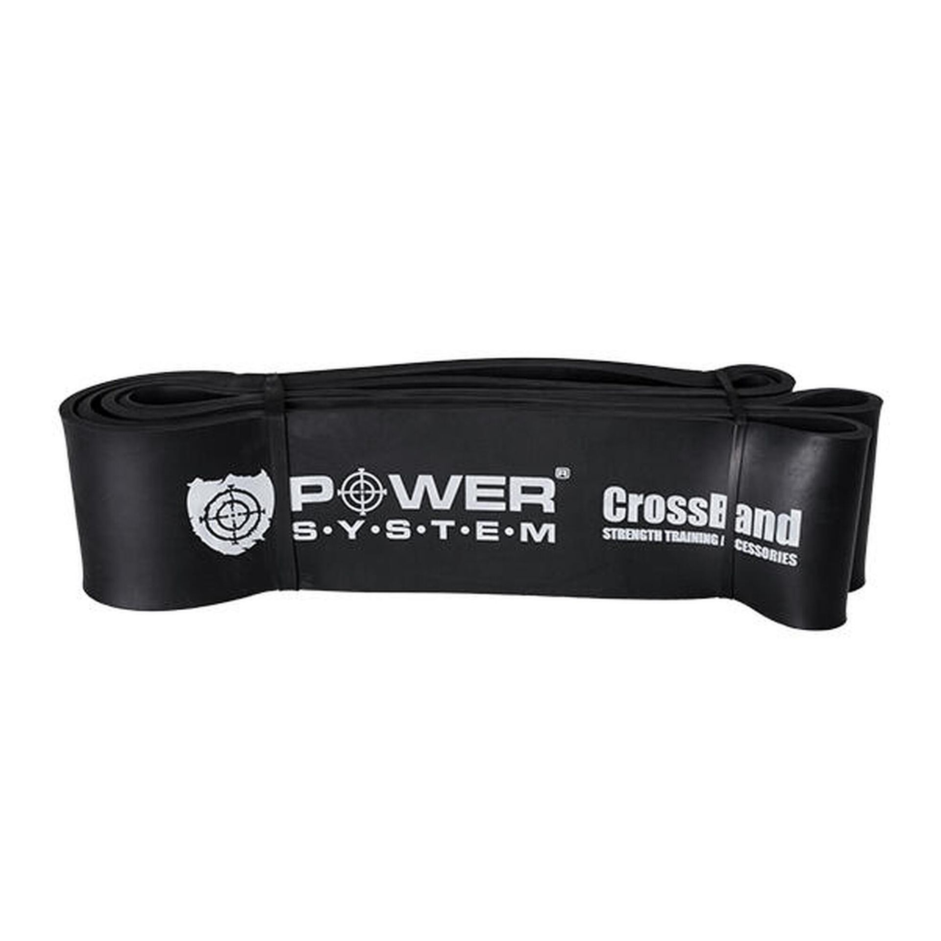 Ps Guma Taśma Cross Band Black Fitness 26-65 kg