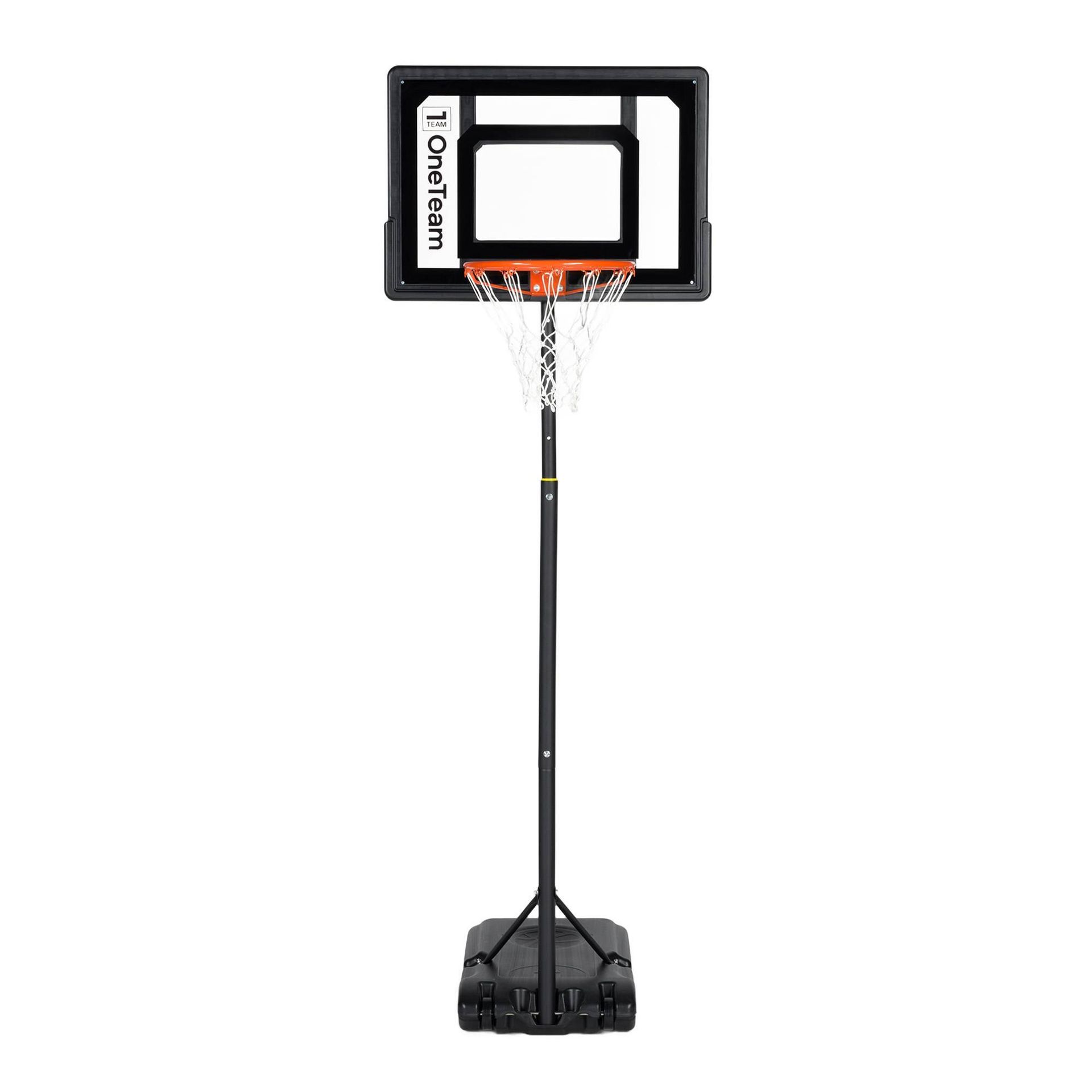 Kosz do koszykówki dla dzieci OneTeam BH03 czarny OT-BH03 160-210 cm