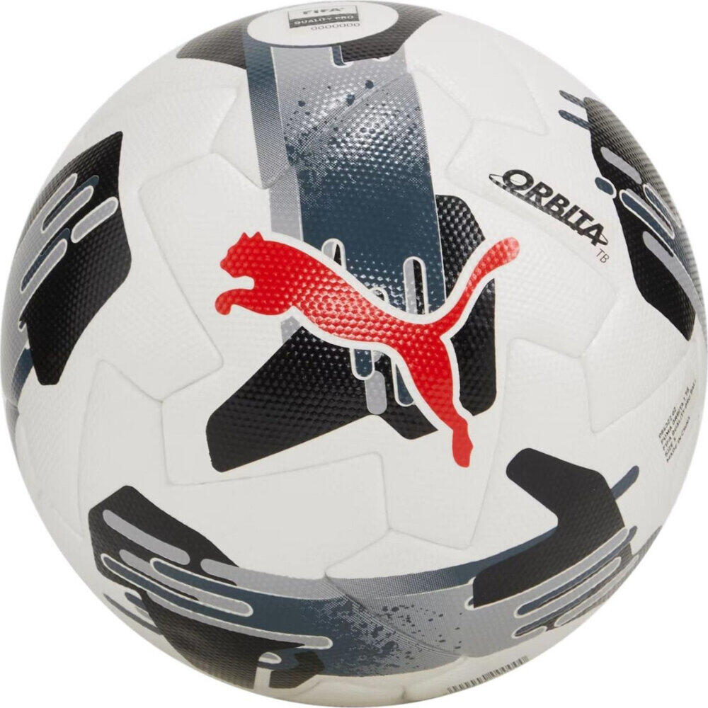 Piłka do piłki nożnej PUMA Orbita 1 TB FIFA Quality Pro puma white/puma black rozmiar 5 WYSYŁKA W 24H 30 DNI NA ZWROT