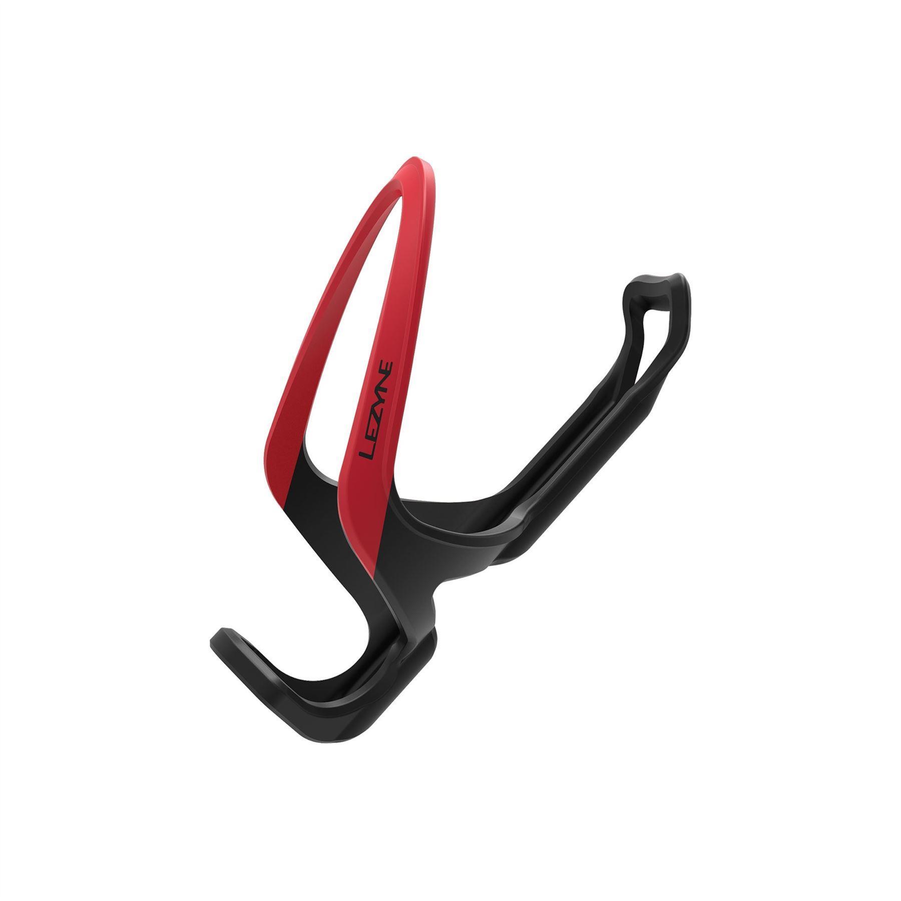 LEZYNE Matrix Team Bottle Cage, black/red 2021 Uchwyty 452100059