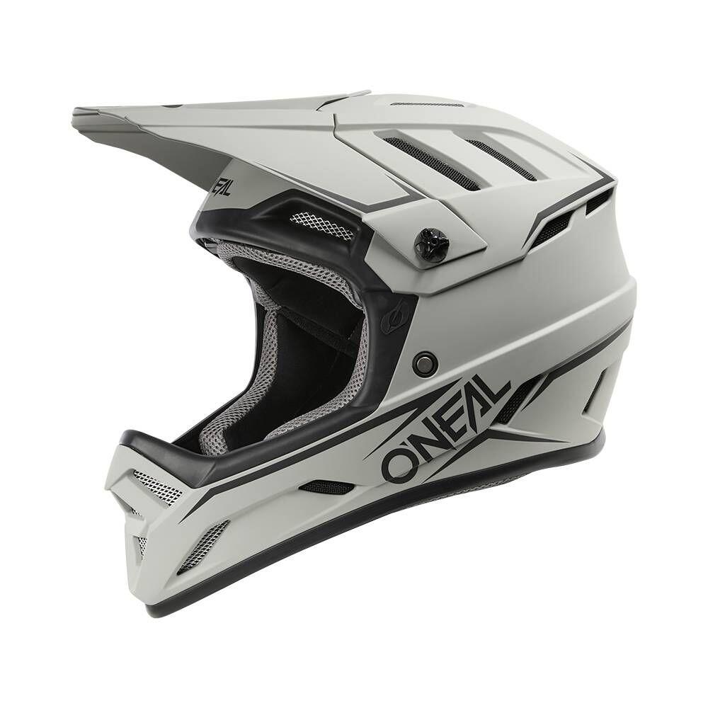 Enduro Mtb Dh kask rowerowy szczękowy szary O'Neal Backflip Solid L 59-60cm