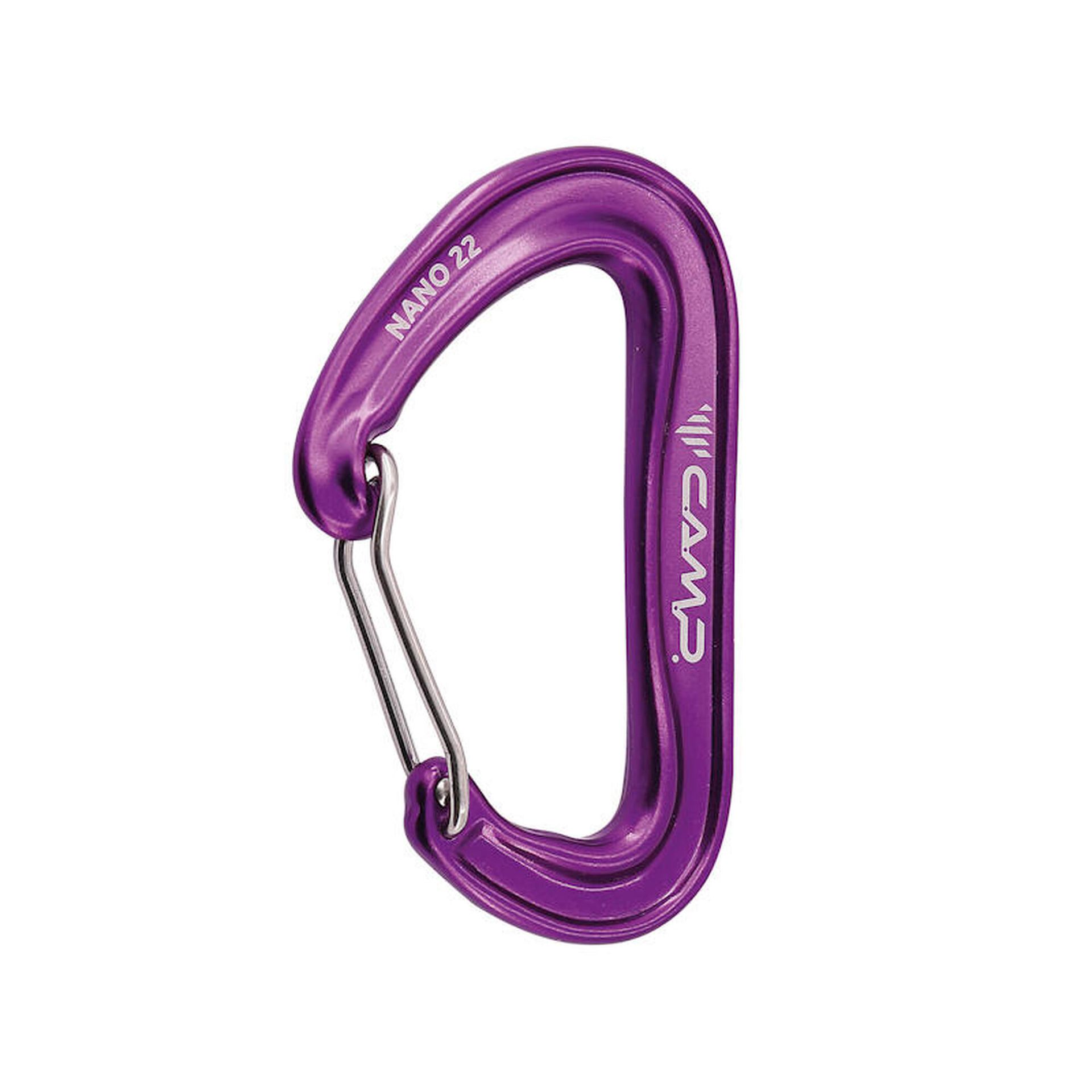 Camp Nano 22 Karabinek, purple 2021 Karabinki niezakręcane 233512