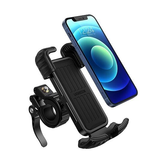 Ugreen Ugreen uniwersalny rowerowy uchwyt na telefon na rower motocykl kierownicę czarny (LP494 black) 60548