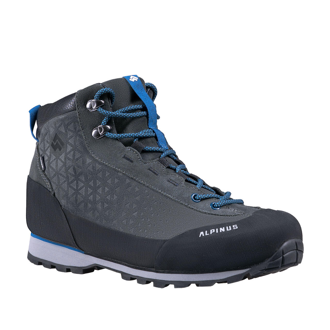 Buty trekkingowe męskie Alpinus Geres Mid HDTX  M grafitowo-niebieskie 40 wysokie, membrana