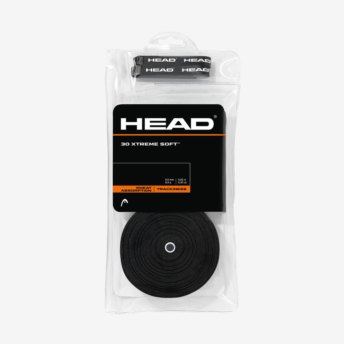 Head Xtreme Soft over sztuk Grip, czarna, One Size 285415-BK