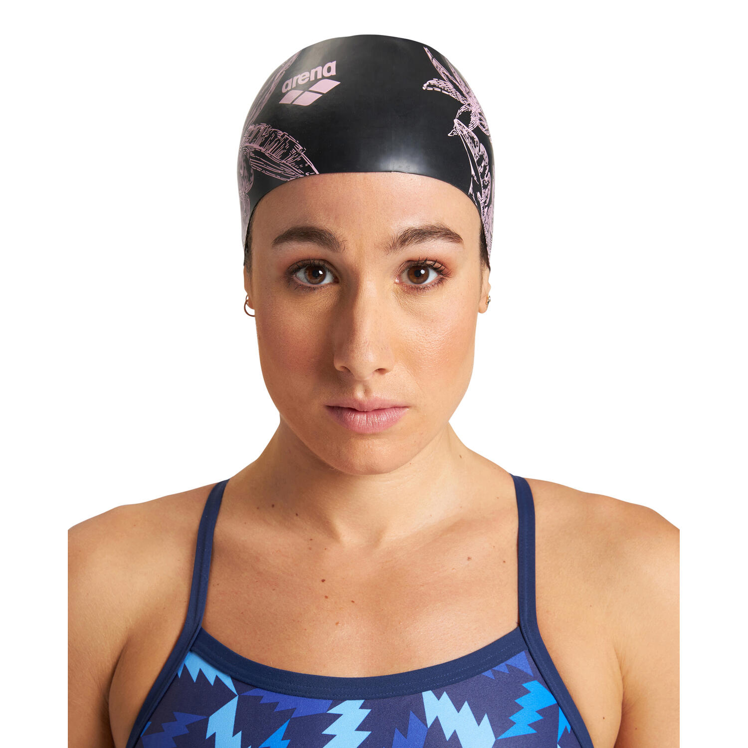 Arena Sirene Cap Women, cecilia black 2021 Czepki 91440-208-0