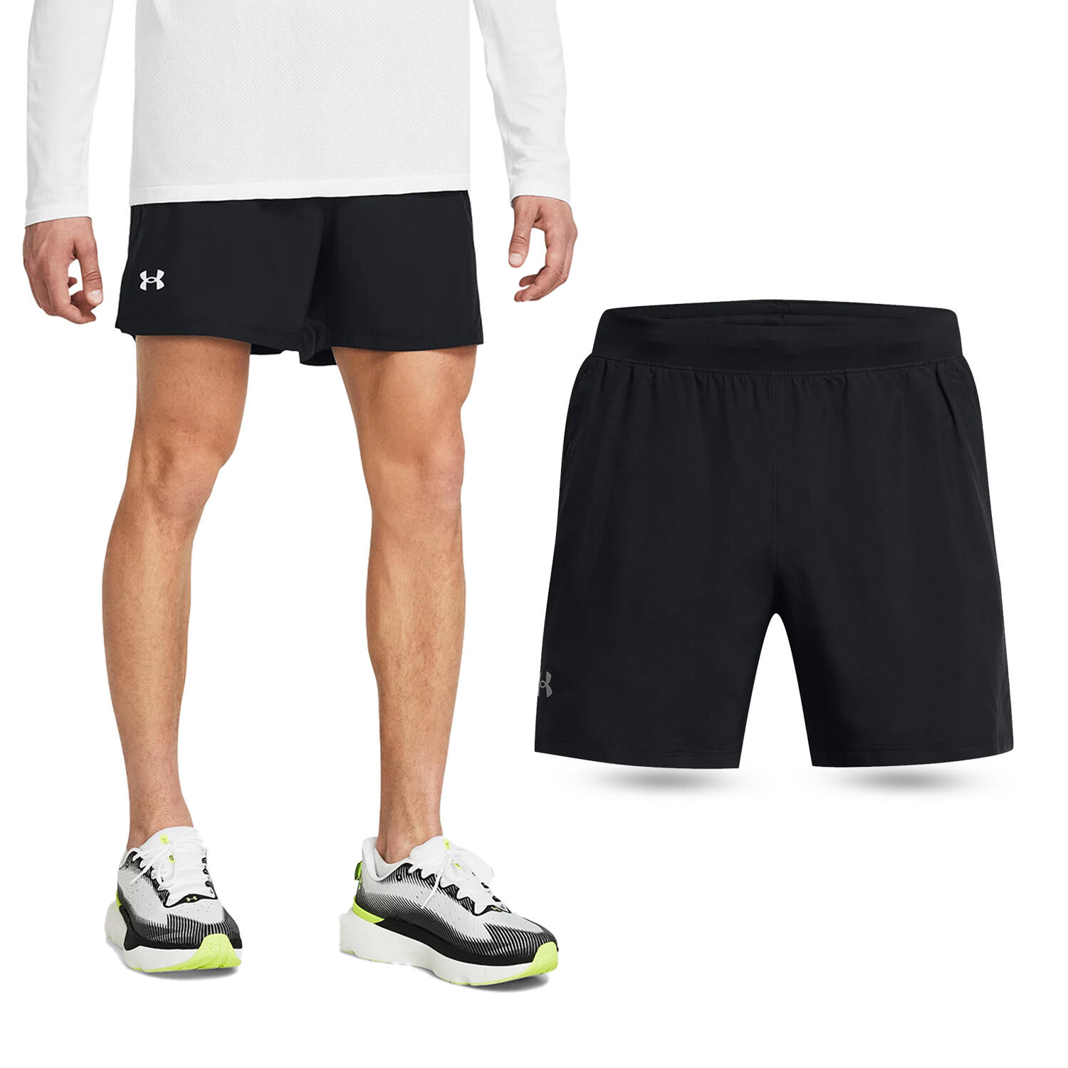 Spodenki fitness męskie UNDER ARMOUR Launch 5