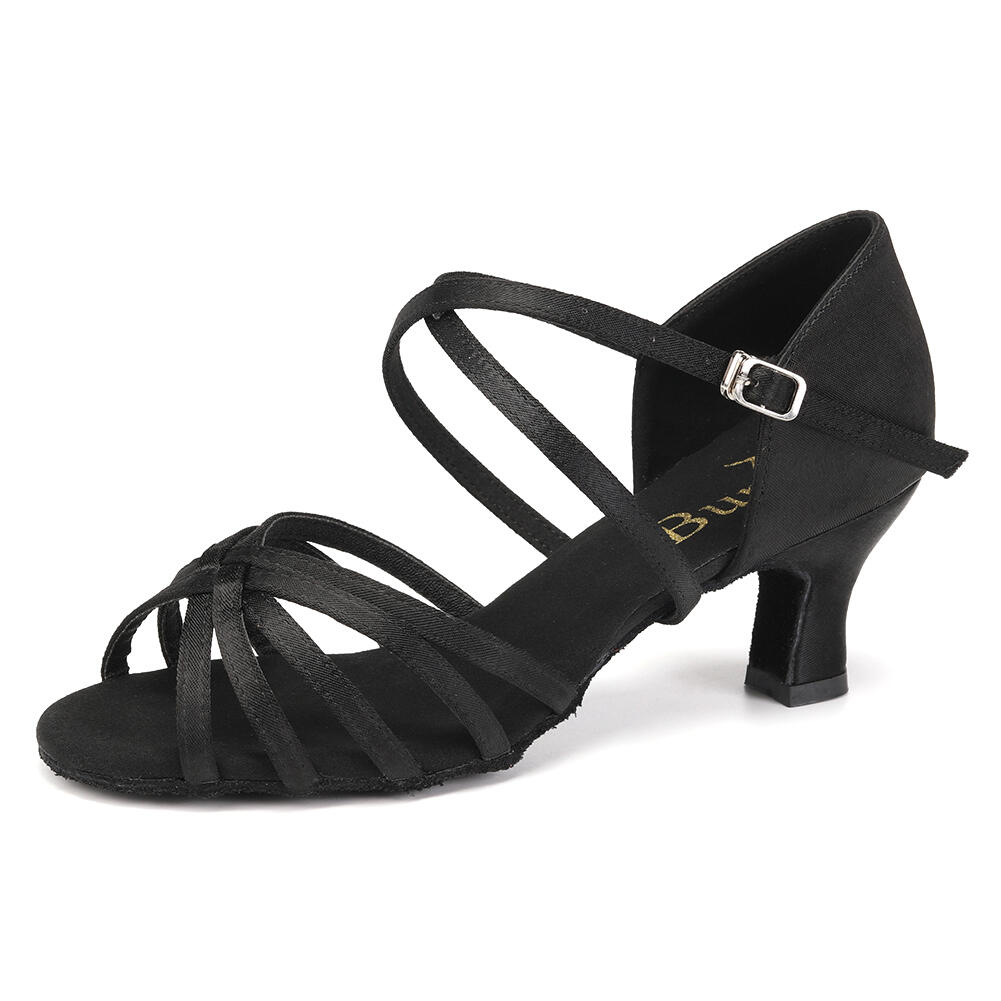 Buty Taneczne Do Tańca Czarne Salsa Latino 5 Cm Rozmiar 35