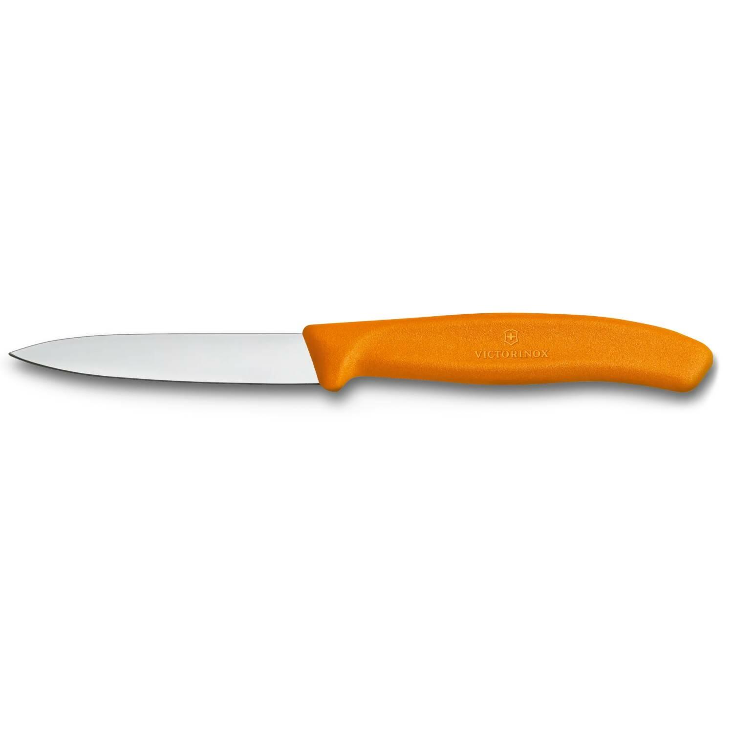 Victorinox Nóż do obierania jarzyn , pomarańczowa rękojeść 6.7606.L119