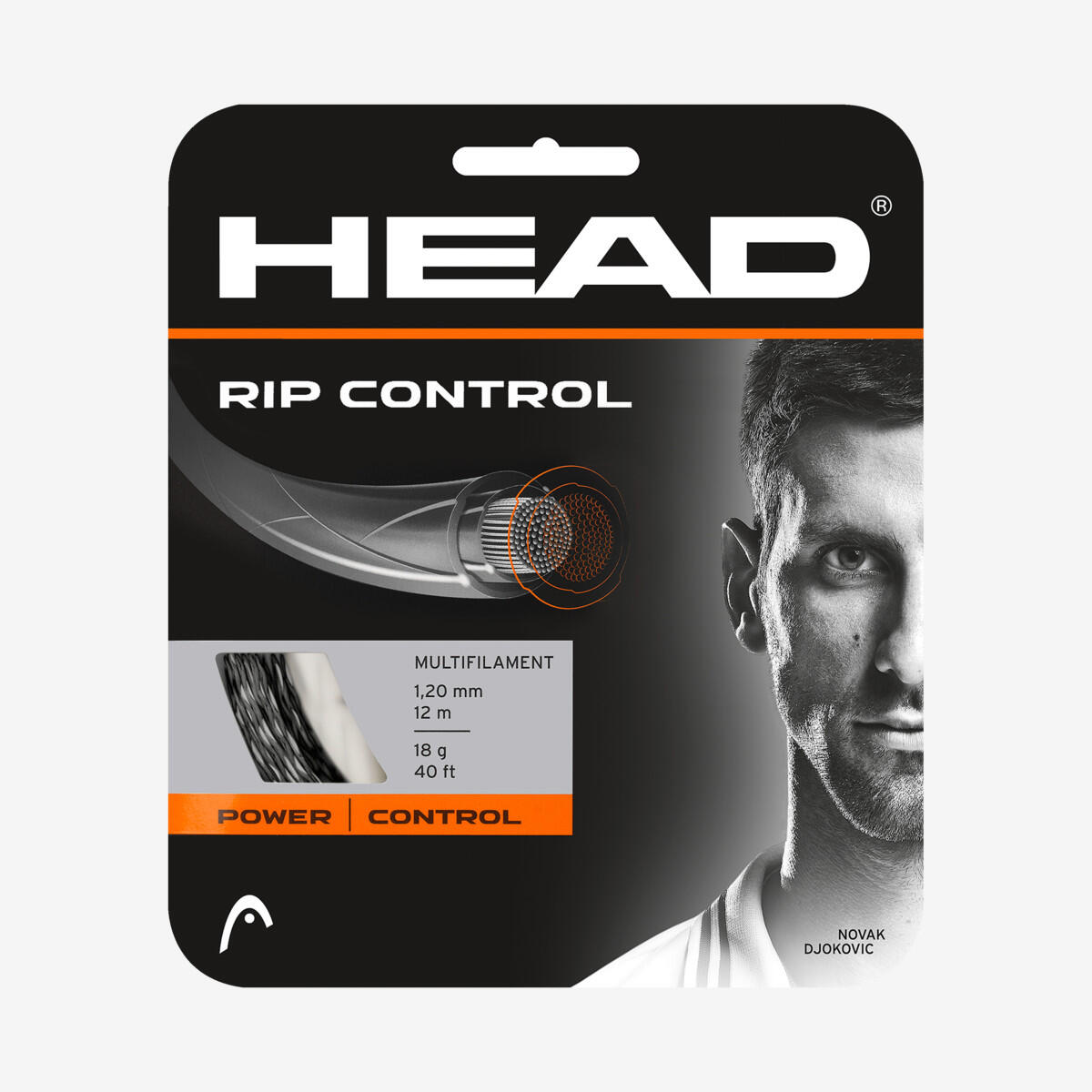 Head RIP Control String Set Zestaw, unisex, RIP Control 05/06, wielokolorowa, 1.25 mm 0724794523643