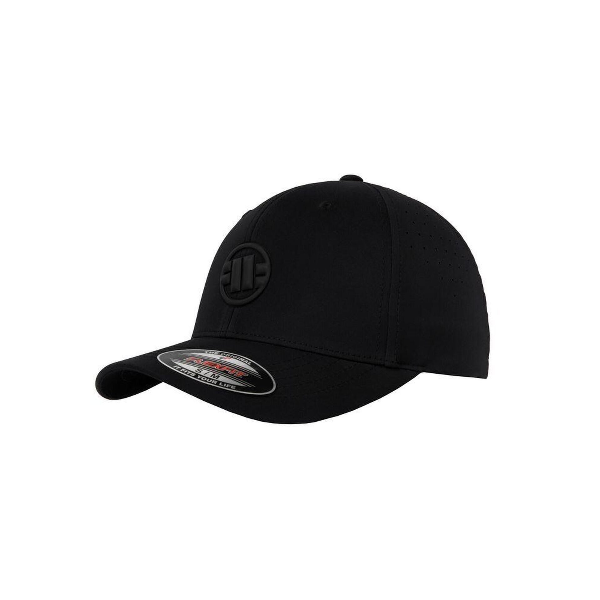 Czapka Pit Bull Full Cap Logo Flexfit Tech '24 - Czarna L/XL