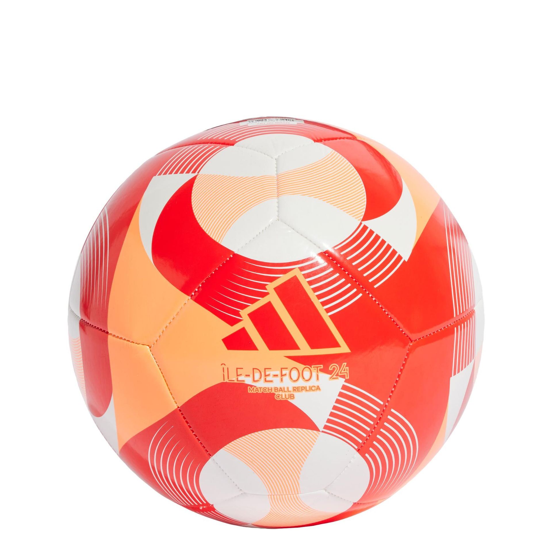 Piłka nożna adidas Olympic 24 Club pomarańczowa IW6329 5
