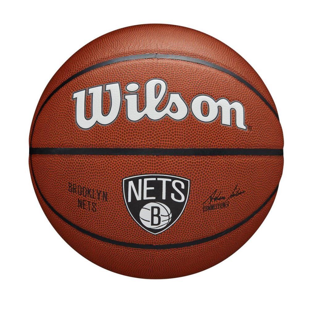 Piłka do koszykówki Wilson NBA Team Alliance Brooklyn Nets brown rozmiar 7