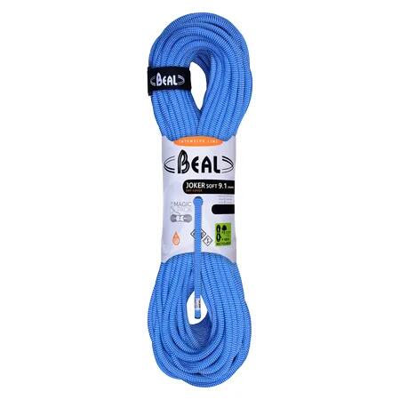Beal (ujednoznacznienie) Joker lina do wspinaczki, unisex, uni, Joker, niebieski BC091J_Bleu_9,1 mm_DC
