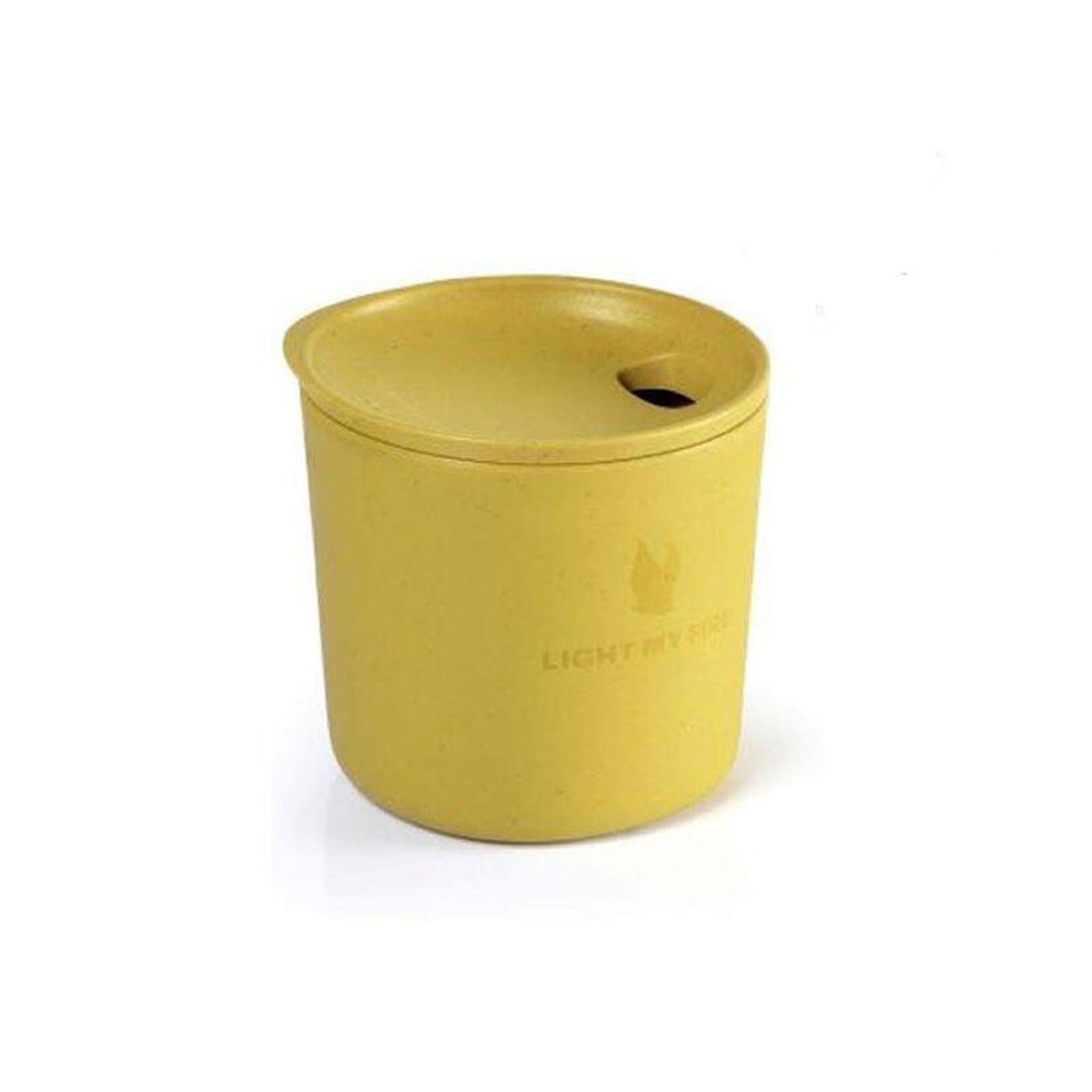 Light My Fire MyCup´n Lid Cup Short, żółty 2022 Kubki 2459510200