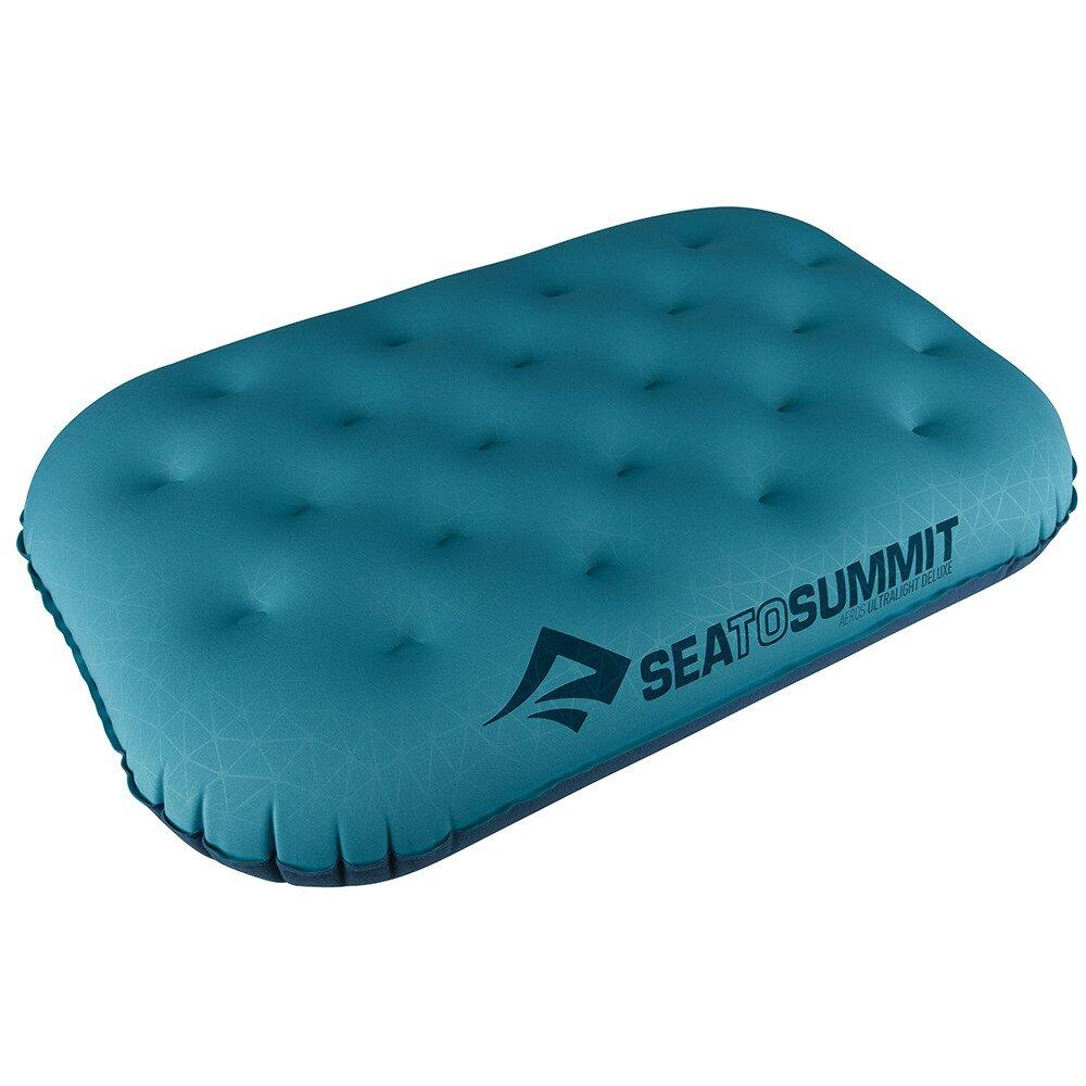 Sea To Summit Aeros Ultralight Poduszka Deluxe, aqua 2021 Poduszki podróżne APILULDLXAQ