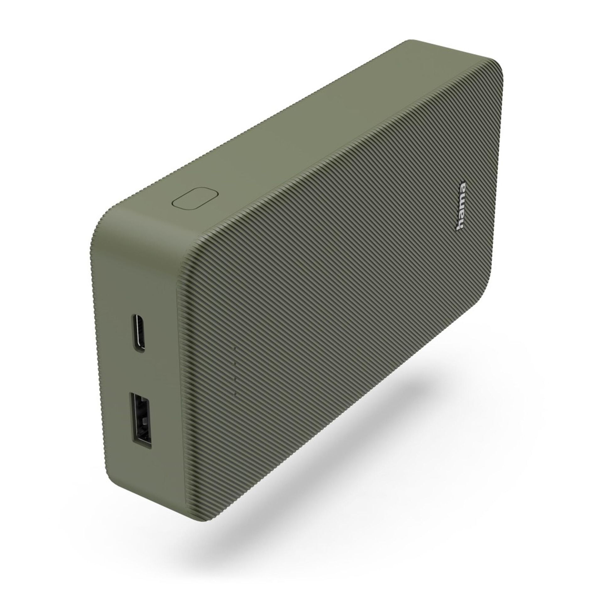 Powerbank HAMA Power Pack Color 20000 mAh Zielony