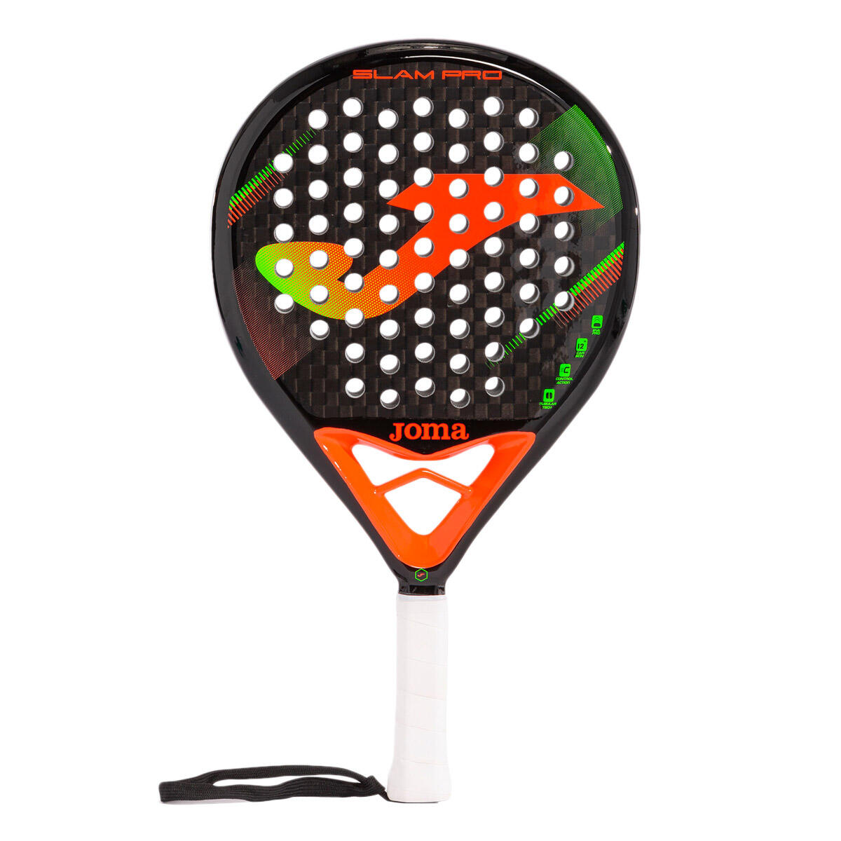 Rakieta do padla Joma Slam Pro Paddle black/fluor coral