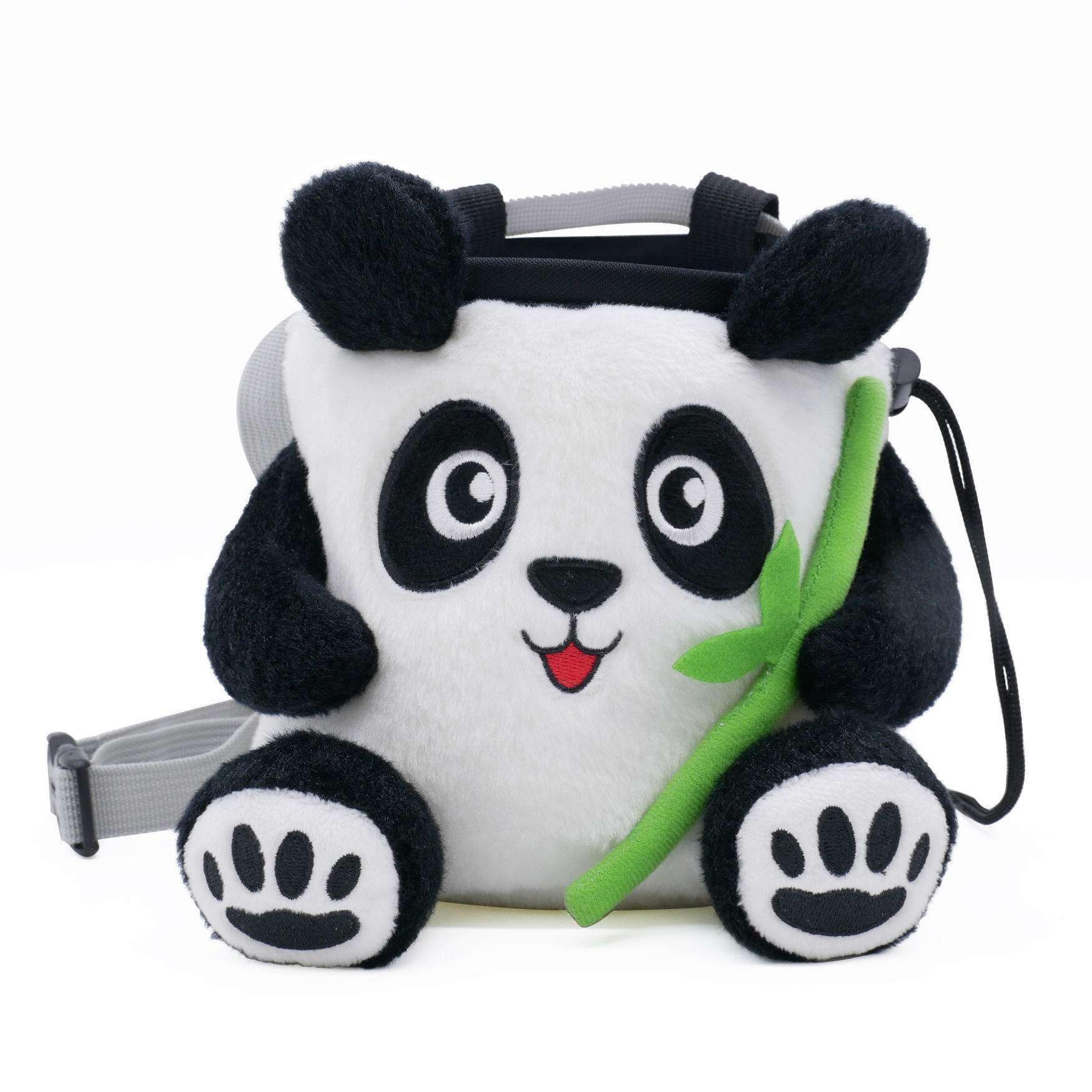 Woreczek na magnezję Y&Y Vertical Chalk Bag - panda