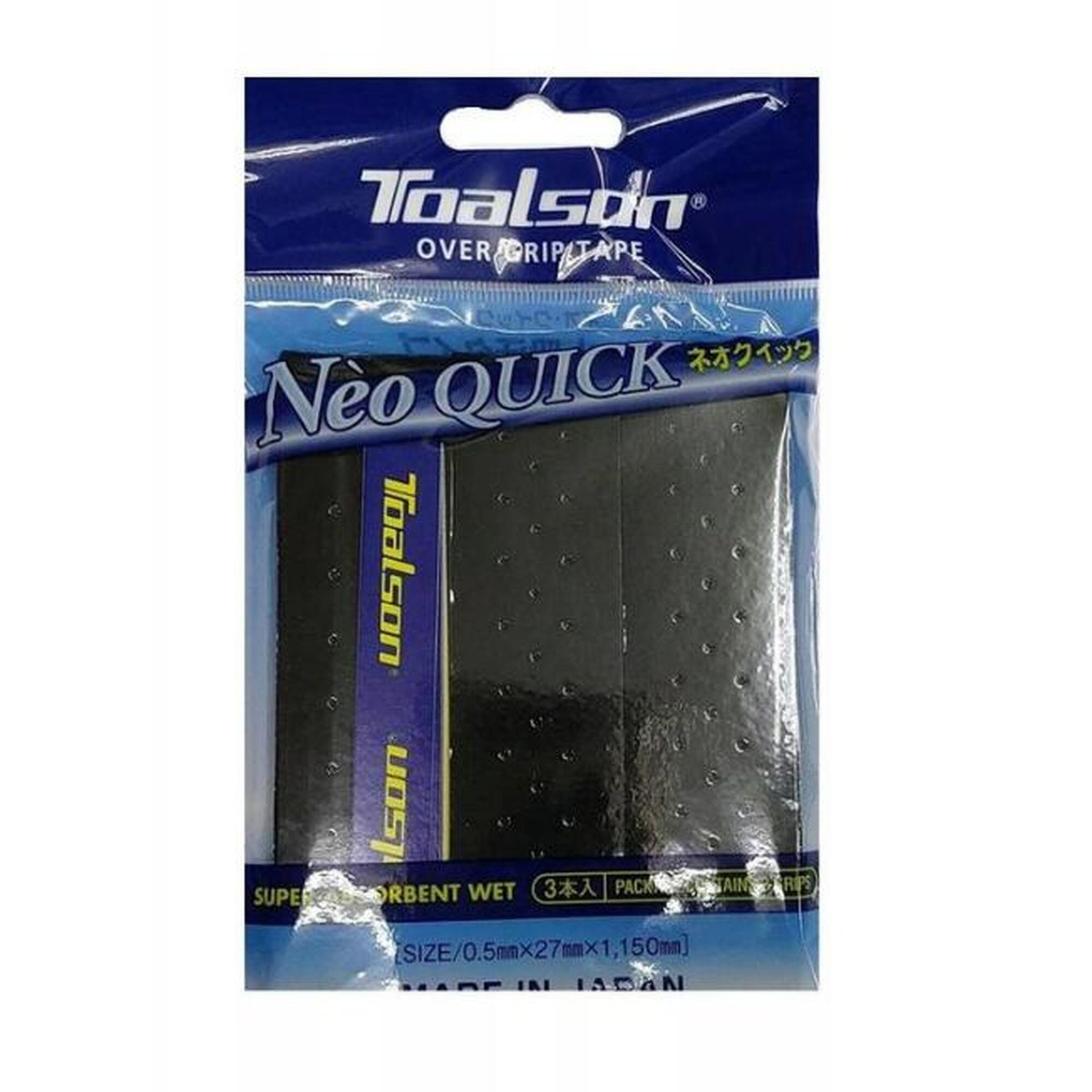 Toalson owijki tenisowe NEO QUICK BK 4931946329718