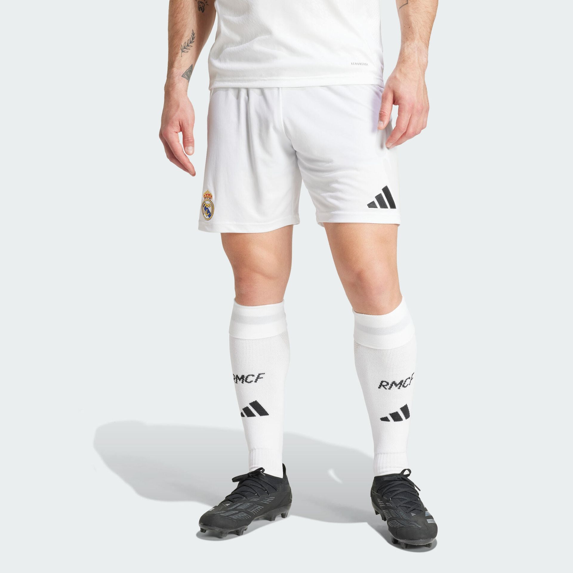 Męskie Spodenki ADIDAS REAL H SHO IU5008 – Biały