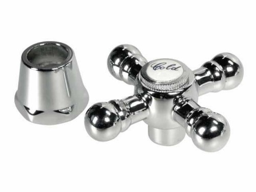 Diamond Pokrętło Chrom -E Retro , Woda Zimna DPOK.E-RETRO 5907547623349