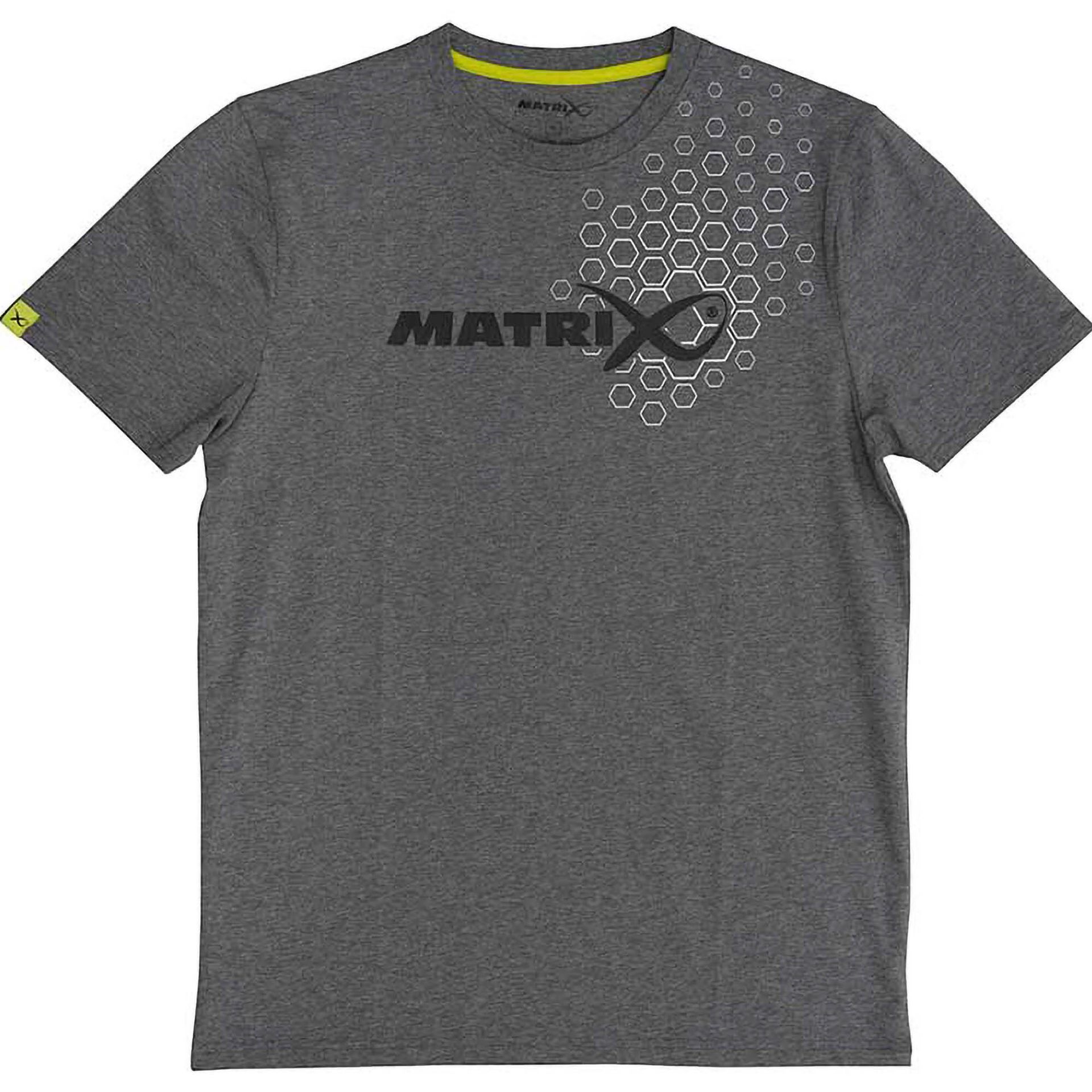 Koszulka Wędkarska Z Nadrukiem Logo Matrix Hex Print T-Shirt