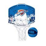 Zestaw do mini-koszykówki Wilson NBA Team Mini Hoop Oklahoma City Thunder