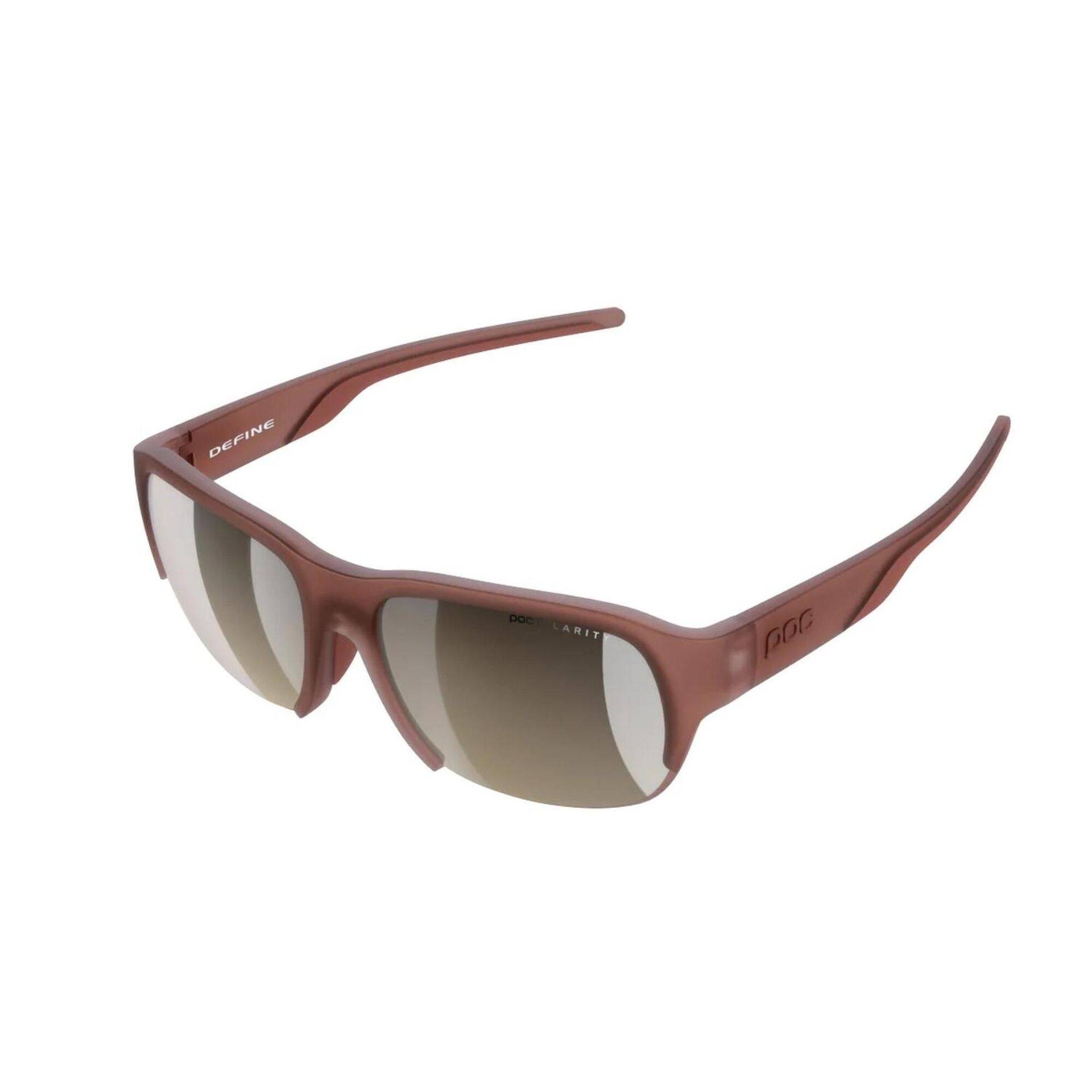 Okulary rowerowe POC Define bordowe Cat. S2