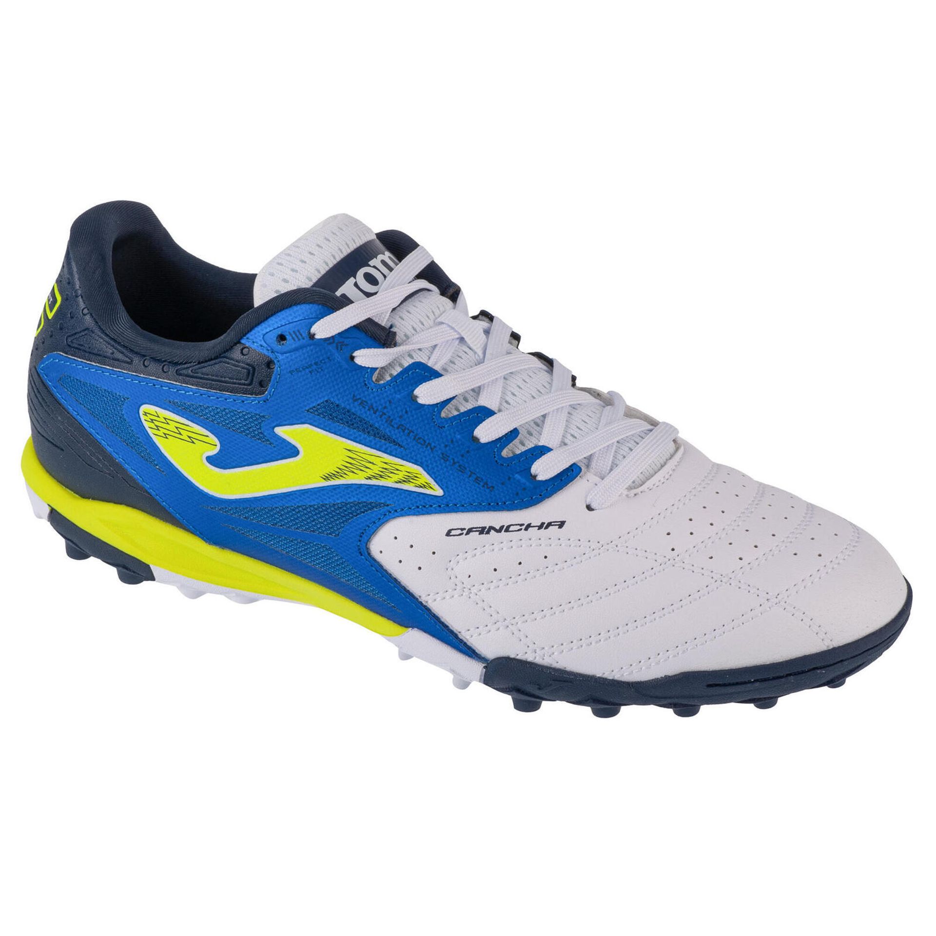 Joma Cancha 2402 TF CANS2402TF, Męskie, buty piłkarskie - turfy, Biały